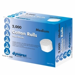 #2 Med Cotton Rolls-Bag